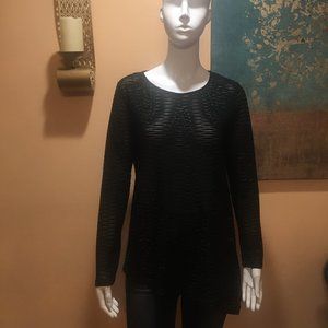 Calvin Klein Women's black Top/tees Size S